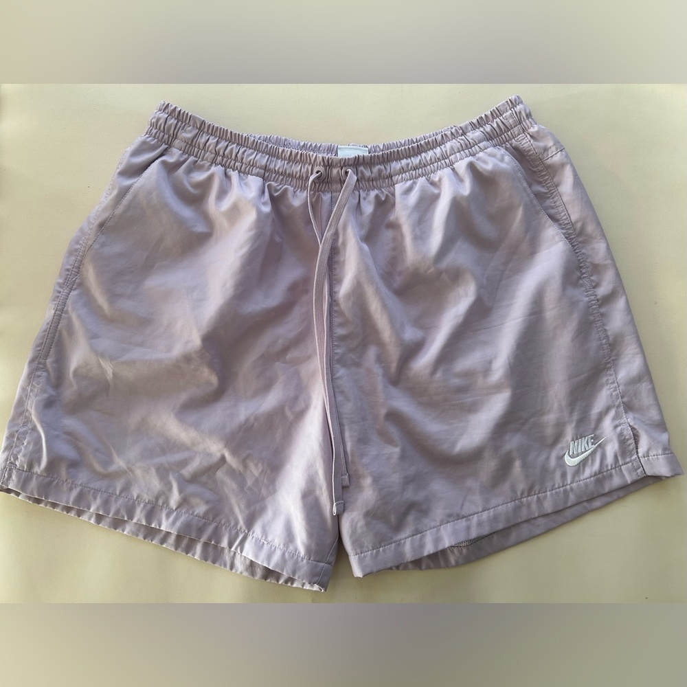 Nike Lavender Mesh Lined Athletic Shorts